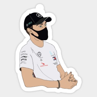 George Russell- Mercedes Sticker